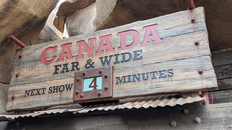 Canada Far and Wide Epcot Canada Pavilion